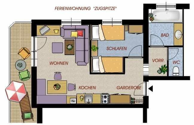Apartmenthaus Brigitte Leutasch Kültér fotó